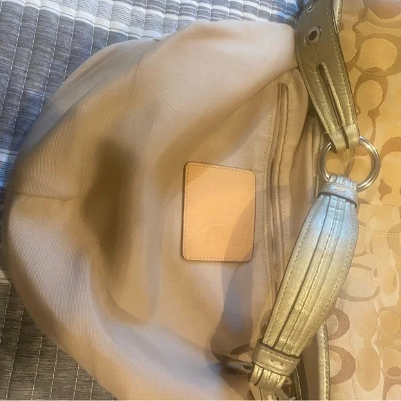 Coach Tan and Brown Women's Bag - Picture 15 of 16